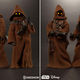 Illustration for article titled Glowing Eyes and Tiny Cloaks Make These Detailed Jawa Figures Perfect